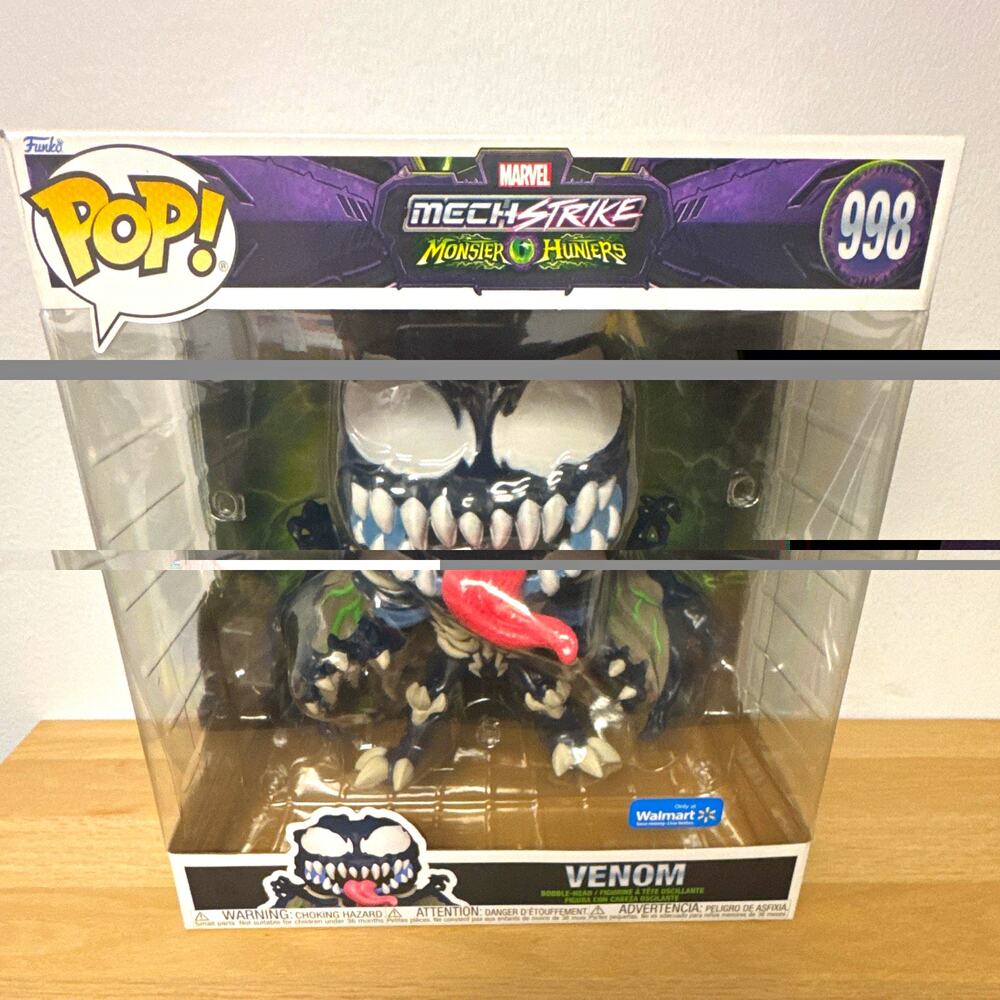 Funko Pop! Marvel Mech Strike Monster Hunters Venom #998 Walmart Exclusive